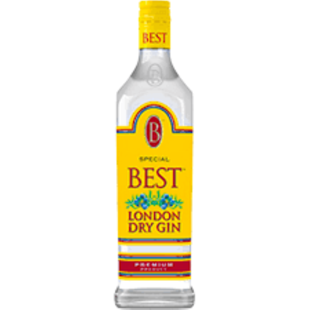 BEST LONDON DRY GIN 750ML